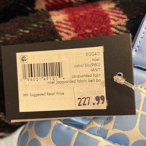 Kate Spade Noel Jacquard Belt Bag
Astral Blue 
NWT 
Authentic - Picture 3 of 7